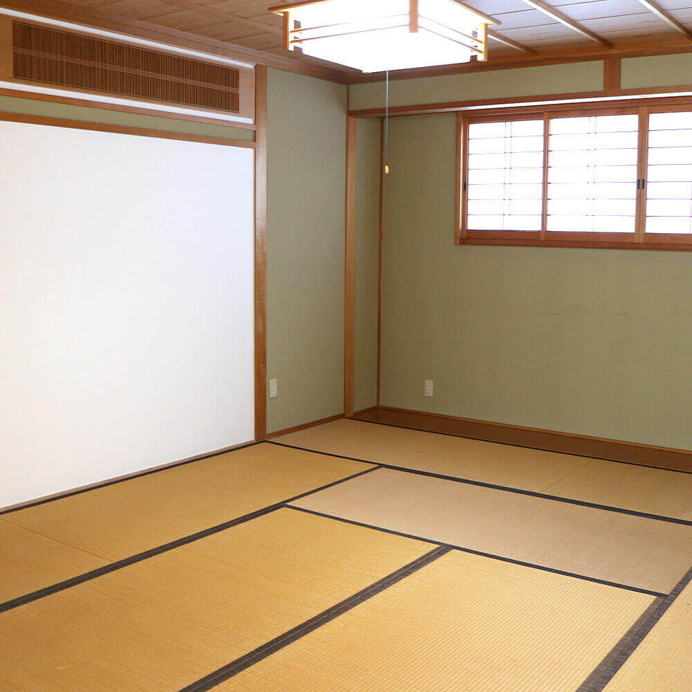 和室は落ち着いた雰囲気のお部屋です。